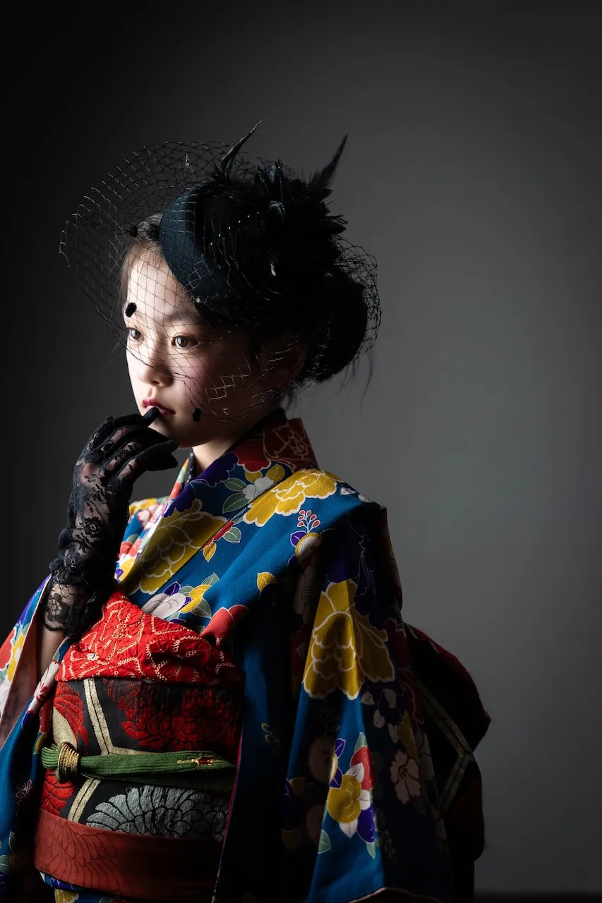 七五三 | ハイカラスタヂオ アンティーク着物と大正ロマンの撮影